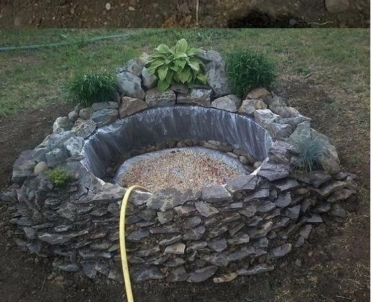 Пруд своими руками
