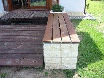 Садовая скамейка своими руками 