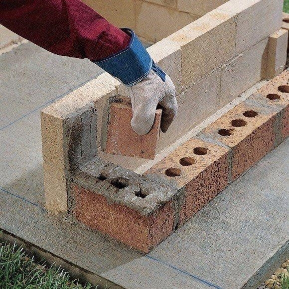 Пошаговая инструкция кладки барбекю из кирпича